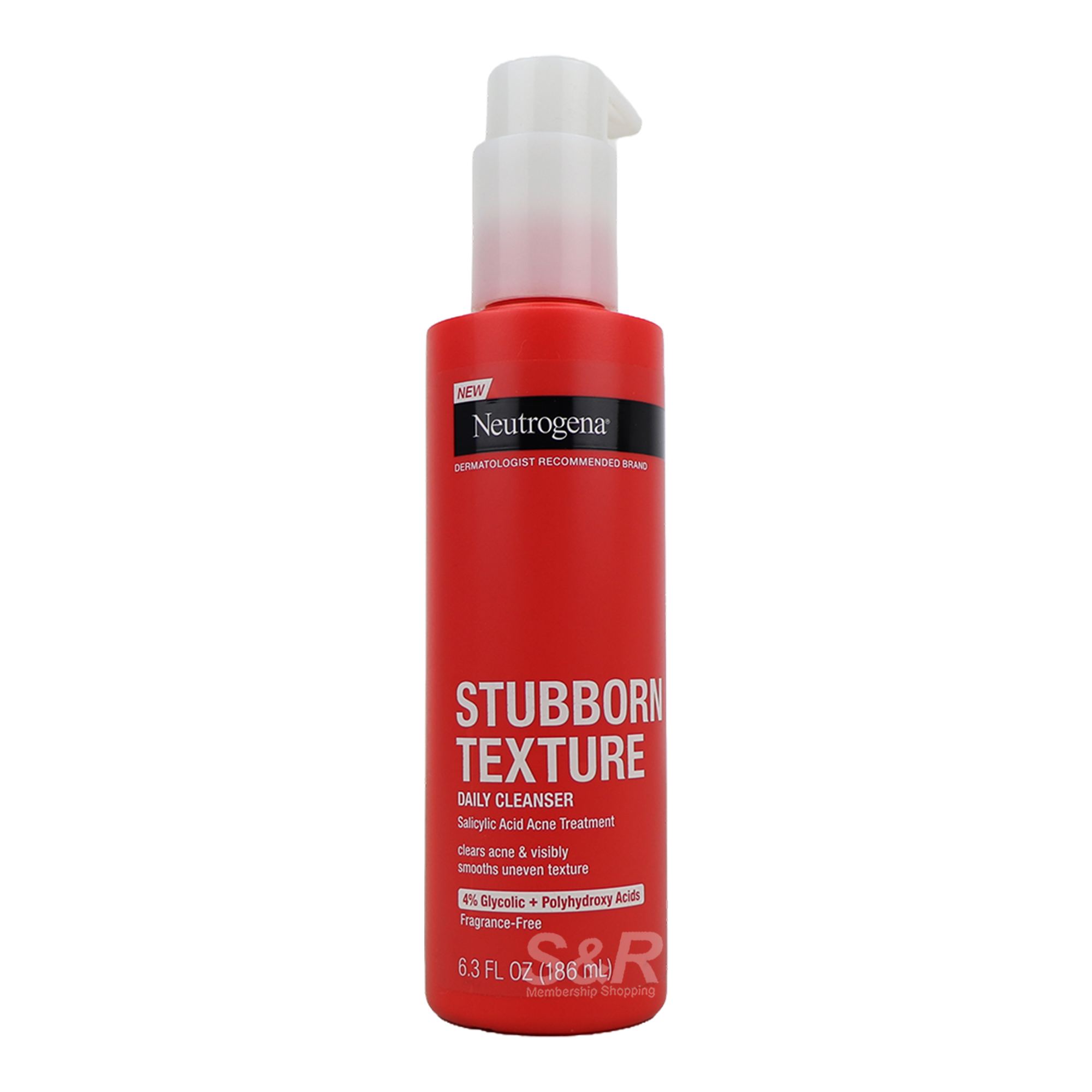 Neutrogena Stubborn Texture Daily Cleanser 186mL